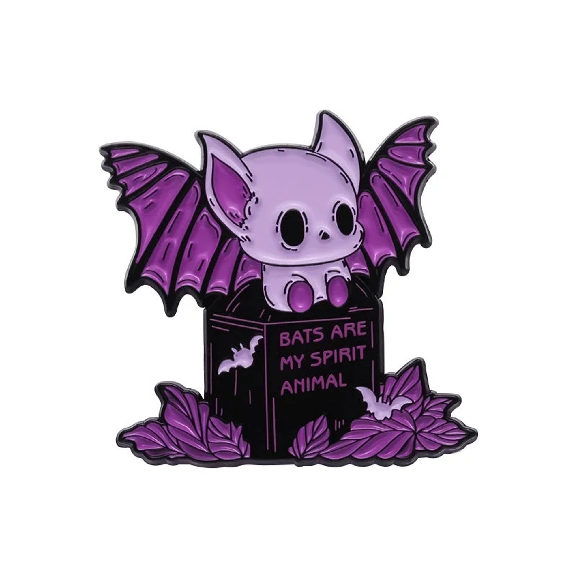 BATS ARE MY SPIRIT ANIMAL PIN