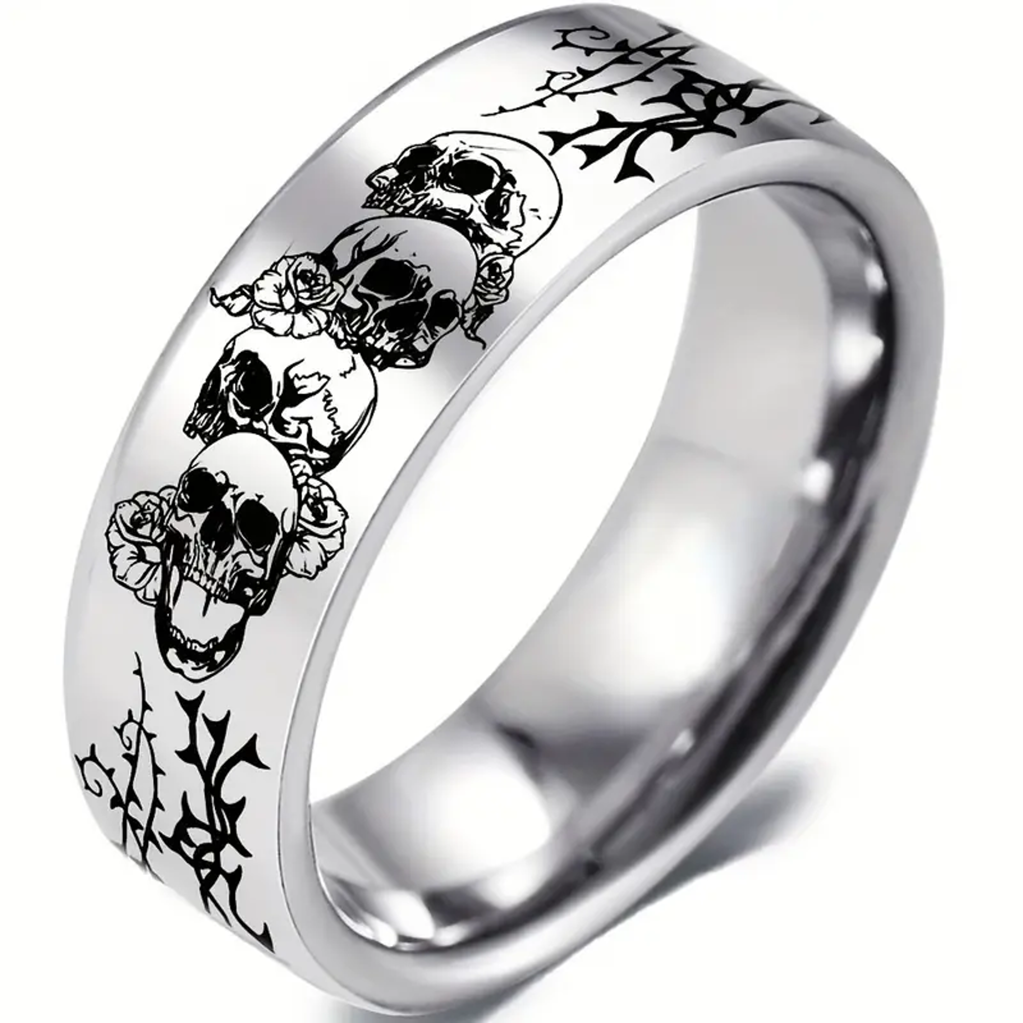 MR. BONES TRIBAL THORN RING